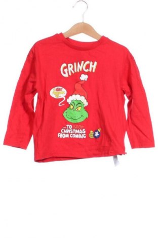 Dziecięca bluzka Sinsay, Rozmiar 5-6y/ 116-122 cm, Kolor Czerwony, Cena 30,84 zł
