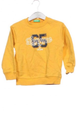Παιδική μπλούζα United Colors Of Benetton, Μέγεθος 2-3y/ 98-104 εκ., Χρώμα Κίτρινο, Τιμή 7,99 €