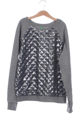 Παιδική μπλούζα United Colors Of Benetton, Μέγεθος 12-13y/ 158-164 εκ., Χρώμα Γκρί, Τιμή 12,00 €