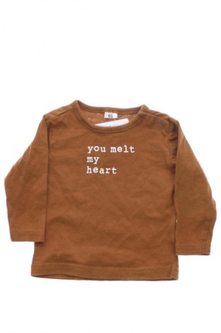 Dziecięca bluzka Zeeman, Rozmiar 3-6m/ 62-68 cm, Kolor Brązowy, Cena 30,84 zł
