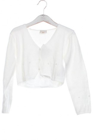 Kinder Strickjacke Mayoral, Größe 6-7y/ 122-128 cm, Farbe Weiß, Preis 8,99 €