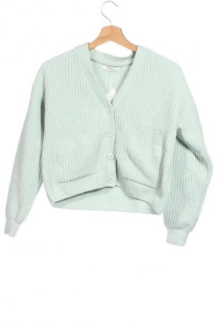 Kinder Strickjacke Reserved, Größe 10-11y/ 146-152 cm, Farbe Grün, Preis 9,00 €