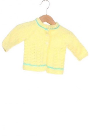Dziecięcy kardigan Unbranded, Rozmiar 2-3m/ 56-62 cm, Kolor Żółty, Cena 47,00 zł