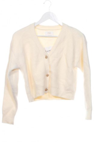 Kinder Strickjacke Zara, Größe 12-13y/ 158-164 cm, Farbe Beige, Preis € 7,99