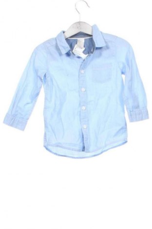 Cămașă pentru copii H&M, Mărime 12-18m/ 80-86 cm, Culoare Albastru, Preț 41,99 Lei