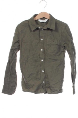 Kinderhemd H&M, Größe 7-8y/ 128-134 cm, Farbe Grün, Preis 6,99 €