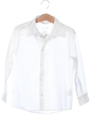 Kinderhemd H&M, Größe 5-6y/ 116-122 cm, Farbe Weiß, Preis 6,00 €