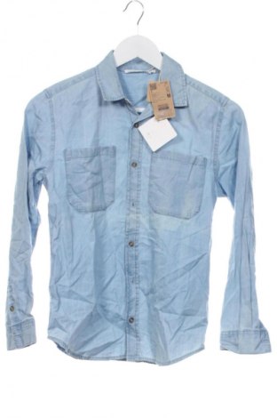 Dziecięca koszula Monoprix, Rozmiar 11-12y/ 152-158 cm, Kolor Niebieski, Cena 57,99 zł