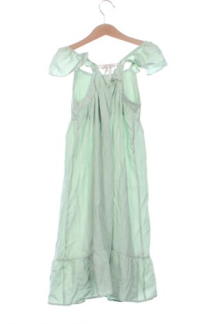 Dziecięca sukienka Mango, Rozmiar 7-8y/ 128-134 cm, Kolor Zielony, Cena 49,34 zł