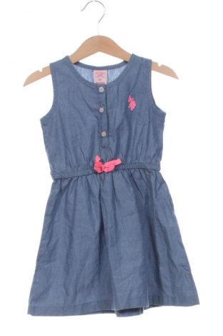Dziecięca sukienka U.S. Polo Assn., Rozmiar 3-4y/ 104-110 cm, Kolor Niebieski, Cena 112,04 zł