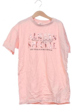 Dětské tričko  H&M, Velikost 10-11y/ 146-152 cm, Barva Růžová, Cena  119,00 Kč