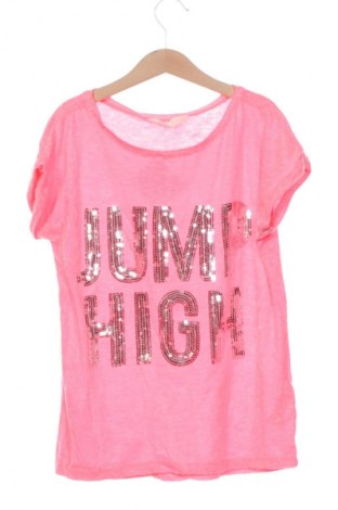 Dziecięcy T-shirt H&M, Rozmiar 10-11y/ 146-152 cm, Kolor Różowy, Cena 20,99 zł