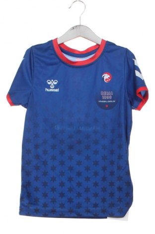 Dziecięcy T-shirt Hummel, Rozmiar 6-7y/ 122-128 cm, Kolor Niebieski, Cena 21,99 zł