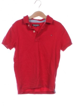 Tricou pentru copii Tommy Hilfiger, Mărime 6-7y/ 122-128 cm, Culoare Roșu, Preț 53,00 Lei