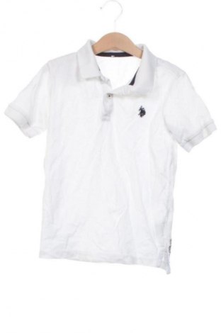 Kinder T-Shirt U.S. Polo Assn., Größe 8-9y/ 134-140 cm, Farbe Weiß, Preis 12,99 €