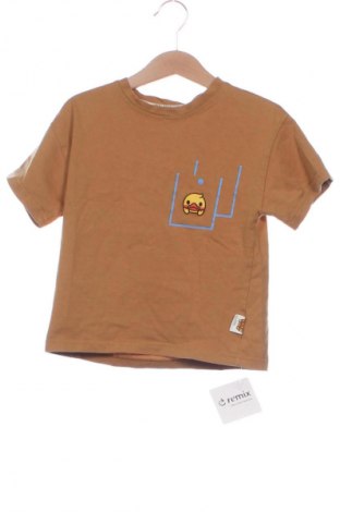 Dziecięcy T-shirt Walnut, Rozmiar 3-4y/ 104-110 cm, Kolor Brązowy, Cena 26,79 zł