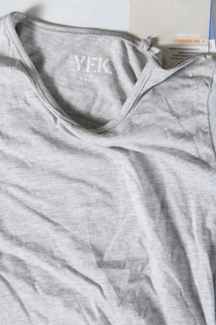 Tricou pentru copii Y.F.K., Mărime 7-8y/ 128-134 cm, Culoare Gri, Preț 31,99 Lei