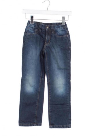Dziecięce jeansy C&A, Rozmiar 7-8y/ 128-134 cm, Kolor Niebieski, Cena 36,99 zł