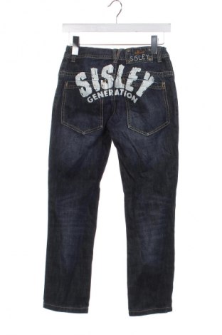 Blugi pentru copii Sisley, Mărime 12-13y/ 158-164 cm, Culoare Albastru, Preț 51,99 Lei