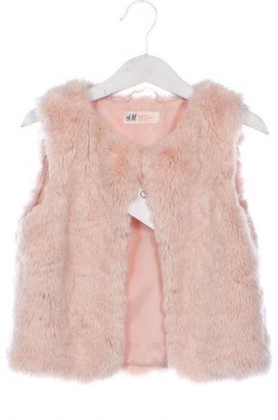 Dziecięca kamizelka H&M, Rozmiar 5-6y/ 116-122 cm, Kolor Różowy, Cena 57,47 zł