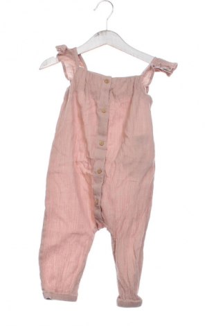 Kinder Overall H&M, Größe 9-12m/ 74-80 cm, Farbe Beige, Preis 16,30 €