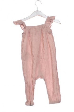Kinder Overall H&M, Größe 9-12m/ 74-80 cm, Farbe Beige, Preis 16,30 €
