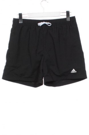 Παιδικό κοντό παντελόνι Adidas, Μέγεθος 15-18y/ 170-176 εκ., Χρώμα Μαύρο, Τιμή 11,99 €