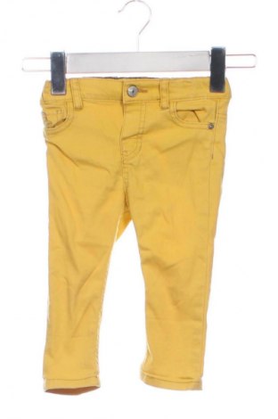 Pantaloni pentru copii H&M, Mărime 9-12m/ 74-80 cm, Culoare Galben, Preț 57,35 Lei