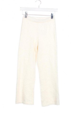 Dziecięce spodnie H&M, Rozmiar 9-10y/ 140-146 cm, Kolor ecru, Cena 32,99 zł