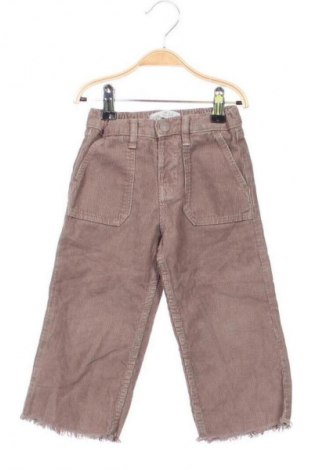 Dziecięce spodnie Zara, Rozmiar 18-24m/ 86-98 cm, Kolor Popielaty róż, Cena 38,03 zł