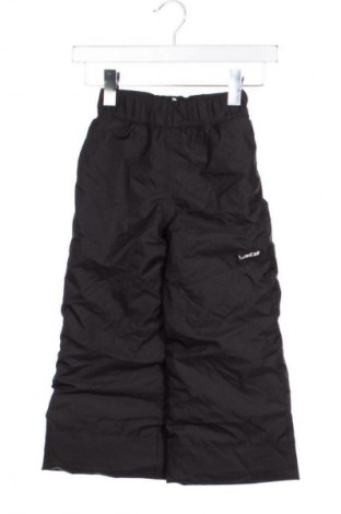 Spodnie dziecięce do sportów zimowych Decathlon, Rozmiar 4-5y/ 110-116 cm, Kolor Czarny, Cena 73,99 zł