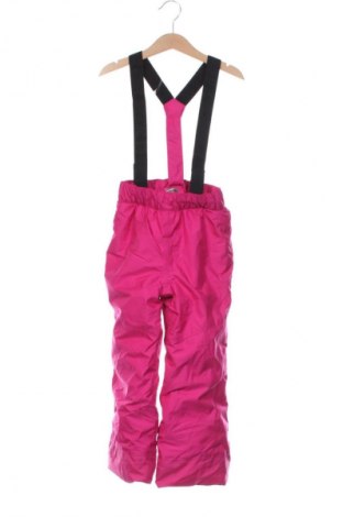 Pantaloni pentru copii pentru sporturi de iarnă Decathlon, Mărime 4-5y/ 110-116 cm, Culoare Roz, Preț 86,99 Lei