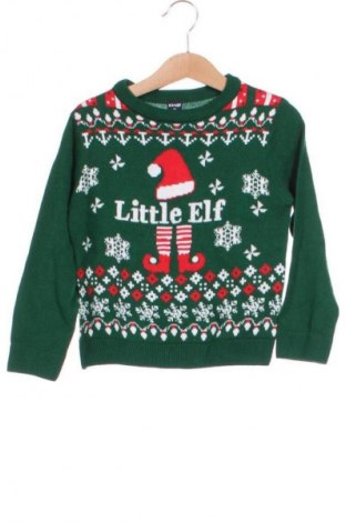 Dziecięcy sweter Kiabi, Rozmiar 2-3y/ 98-104 cm, Kolor Zielony, Cena 28,99 zł