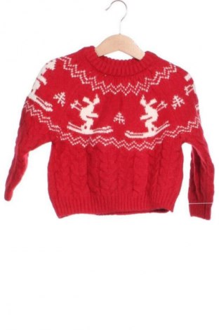 Kinderpullover Zara, Größe 18-24m/ 86-98 cm, Farbe Rot, Preis € 9,99