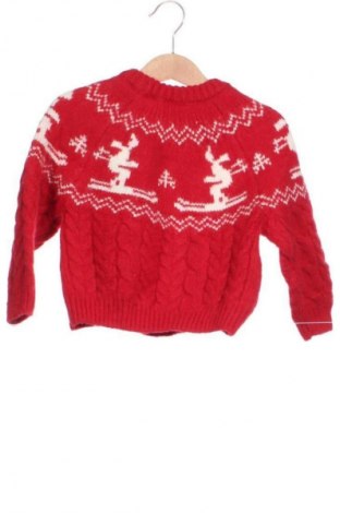 Kinderpullover Zara, Größe 18-24m/ 86-98 cm, Farbe Rot, Preis € 9,99