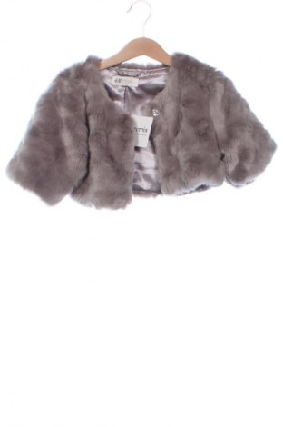 Детско палто H&M, Размер 6-7y/ 122-128 см, Цвят Сив, Цена 19,95 €