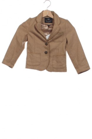 Kindersakko Zara, Größe 4-5y/ 110-116 cm, Farbe Beige, Preis 10,99 €