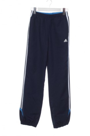 Pantaloni de trening, pentru copii Adidas, Mărime 12-13y/ 158-164 cm, Culoare Albastru, Preț 86,99 Lei