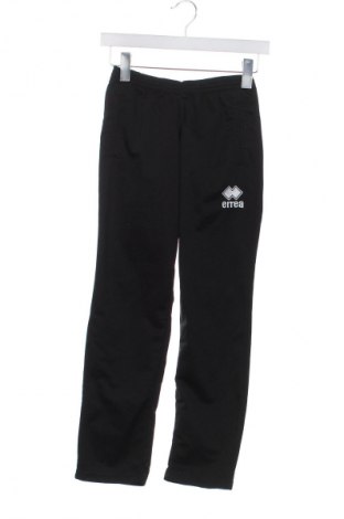 Pantaloni de trening, pentru copii Errea, Mărime 8-9y/ 134-140 cm, Culoare Negru, Preț 53,99 Lei