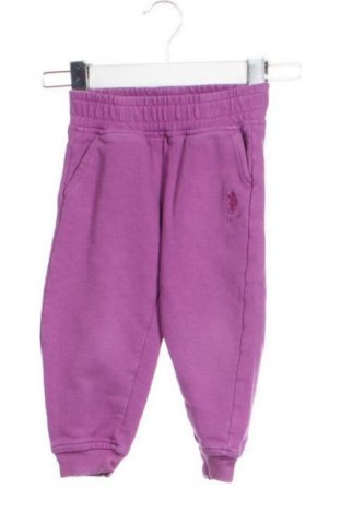 Pantaloni de trening, pentru copii U.S. Polo Assn., Mărime 2-3y/ 98-104 cm, Culoare Mov, Preț 88,62 Lei