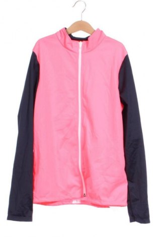 Dziecięca sportowa bluza Decathlon, Rozmiar 10-11y/ 146-152 cm, Kolor Różowy, Cena 29,99 zł