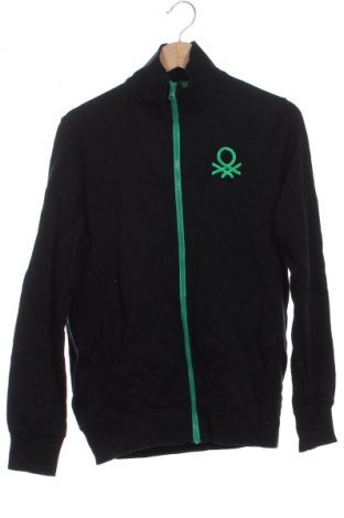 Dziecięca sportowa bluza United Colors Of Benetton, Rozmiar 14-15y/ 168-170 cm, Kolor Czarny, Cena 44,99 zł
