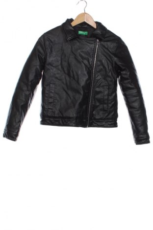 Παιδικό μπουφάν United Colors Of Benetton, Μέγεθος 10-11y/ 146-152 εκ., Χρώμα Μαύρο, Τιμή 19,41 €