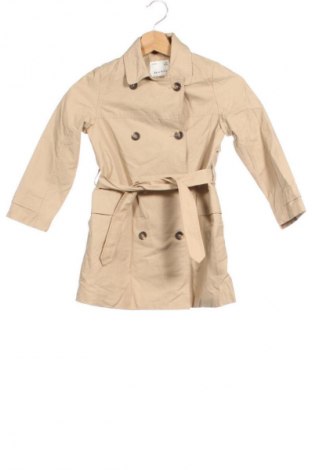 Kinderjacke Zara, Größe 5-6y/ 116-122 cm, Farbe Beige, Preis 10,99 €