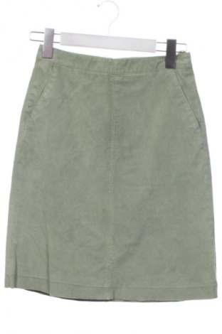 Fustă de piele Edited, Mărime XS, Culoare Verde, Preț 181,00 Lei