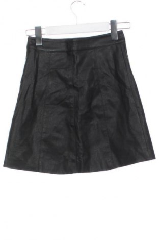 Kožená sukně  H&M Divided, Velikost XXS, Barva Černá, Cena  119,00 Kč