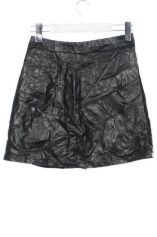 Kožená sukně  NA-KD, Velikost XS, Barva Černá, Cena  189,00 Kč