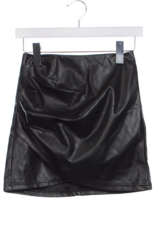 Кожена пола SHEIN, Размер XXS, Цвят Черен, Цена 7,15 €