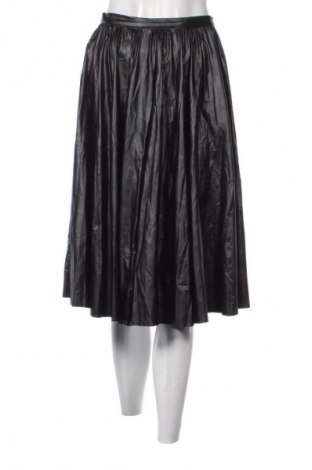 Bőrszoknya Stradivarius, Méret S, Szín Fekete, Ár 4 835 Ft
