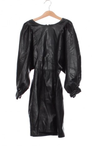Δερμάτινο φόρεμα Bershka, Μέγεθος XS, Χρώμα Μαύρο, Τιμή 9,99 €
